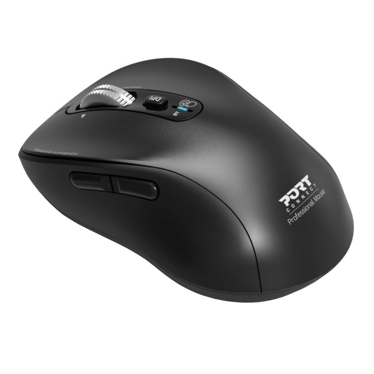 Port Expert Wireless Black Mouse