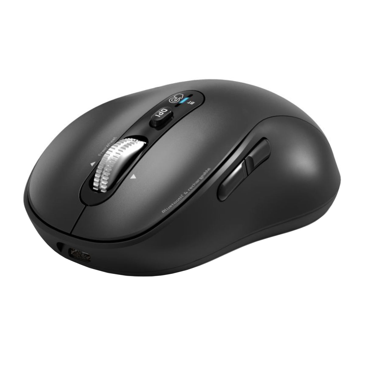 Port Expert Wireless Black Mouse