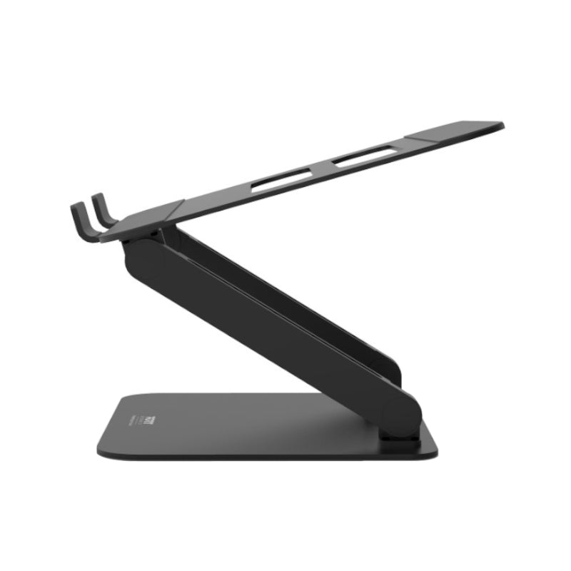 Port Black 15.6 Inch Aluminium Adjustable Notebook Stand