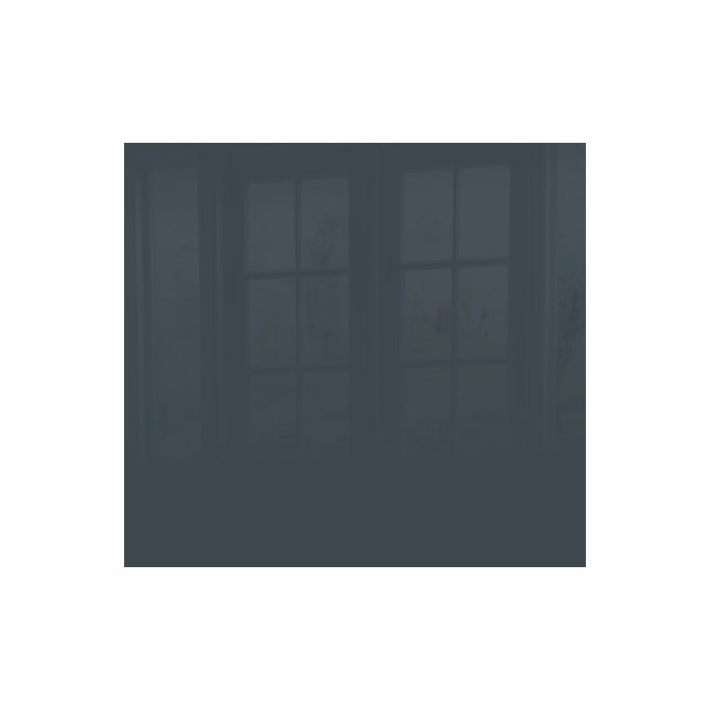 Decorative Glass Wall Tile (598 X 650 X 6mm) Grey Blue