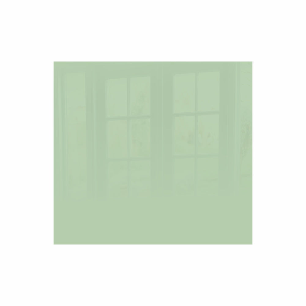 Decorative Glass Wall Tile (598 X 650 X 6mm) Pastel Green