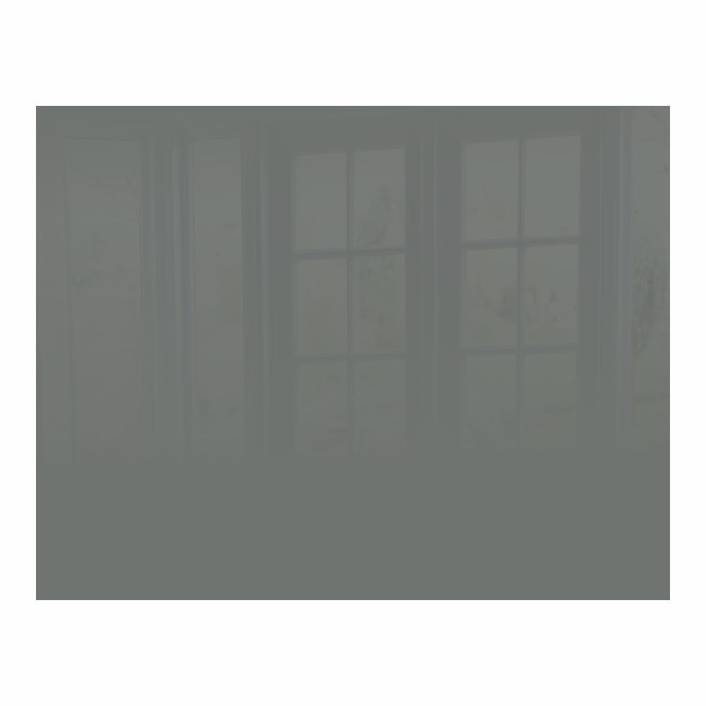Decorative Glass Wall Tile (898 X 700 X 6mm) Mouse Grey
