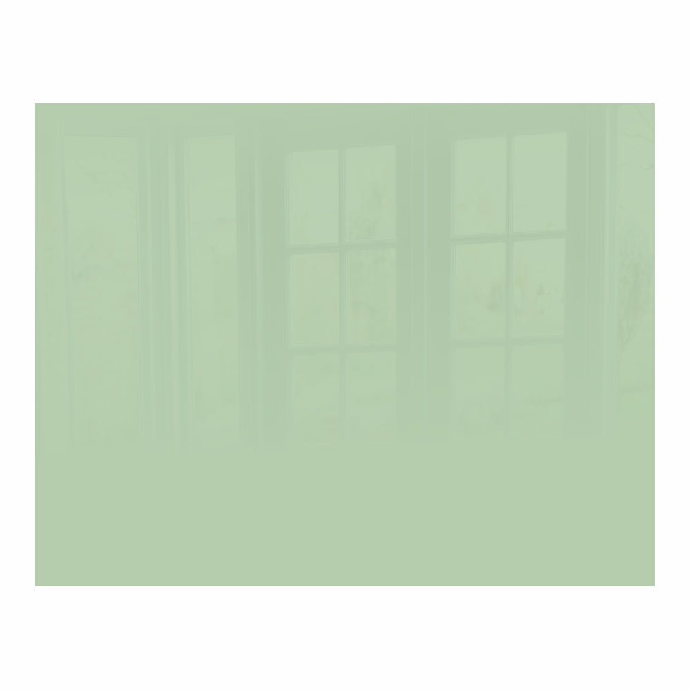 Decorative Glass Wall Tile (898 X 700 X 6mm) Pastel Green