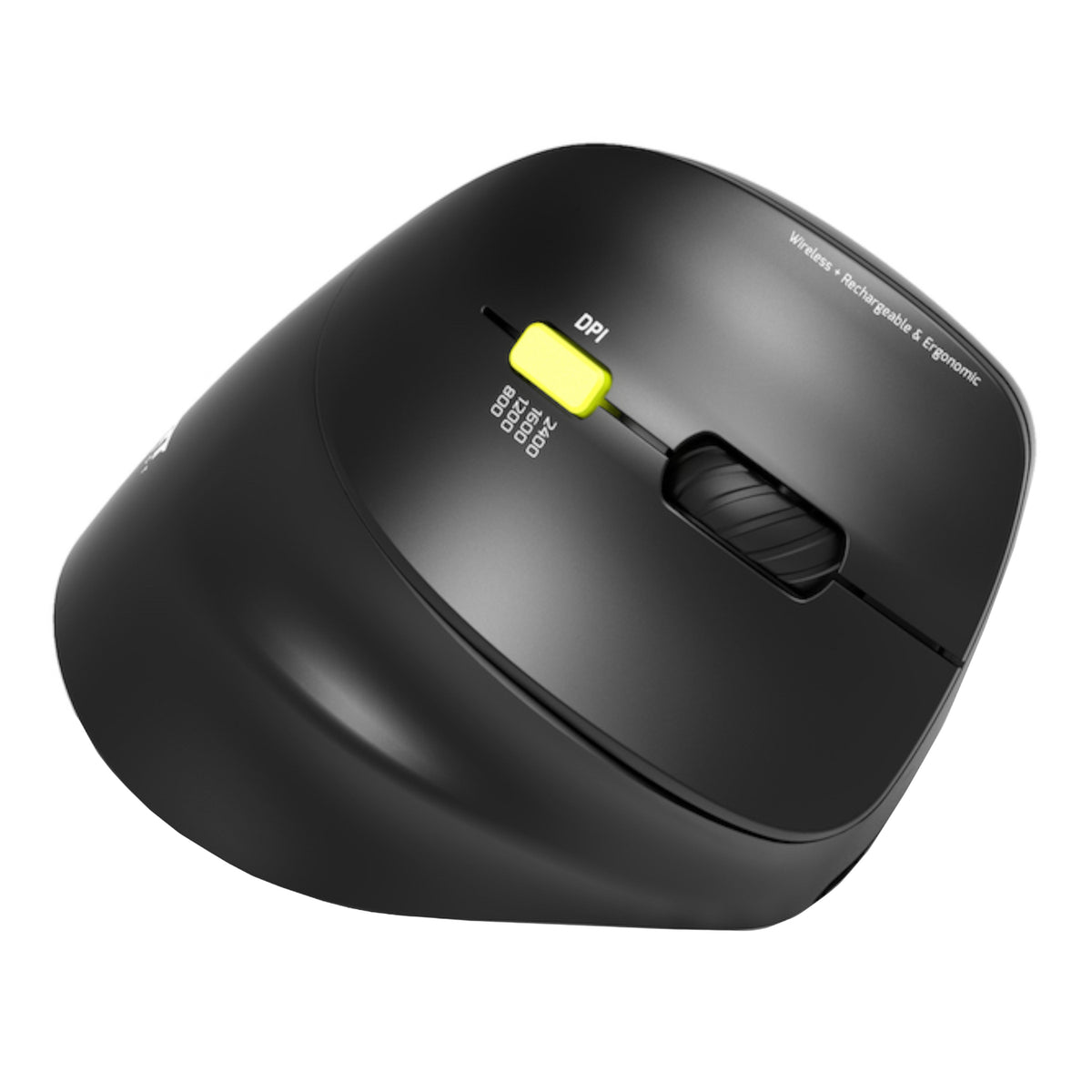 Port Connect Ergo Shape Bluetooth Rechargeable Mouse