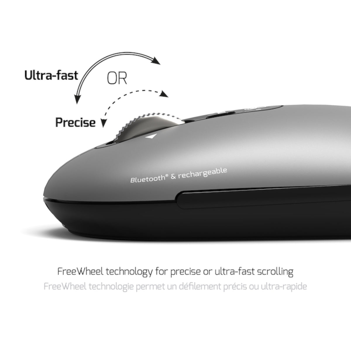 Port Pure MAC Wireless Silver Mouse