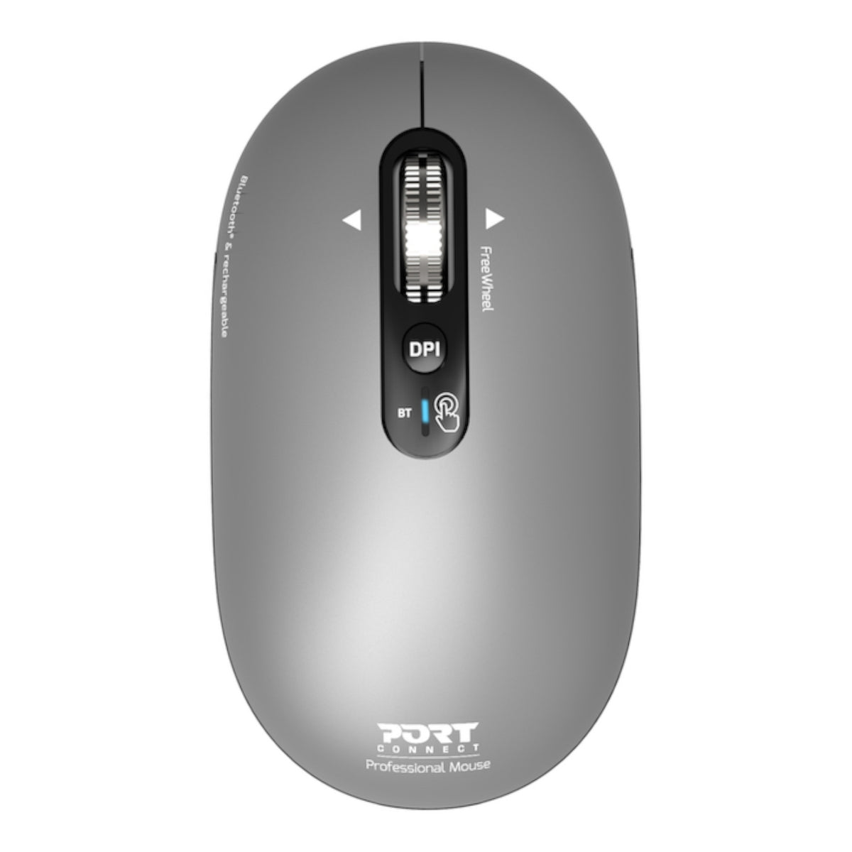 Port Pure MAC Wireless Silver Mouse