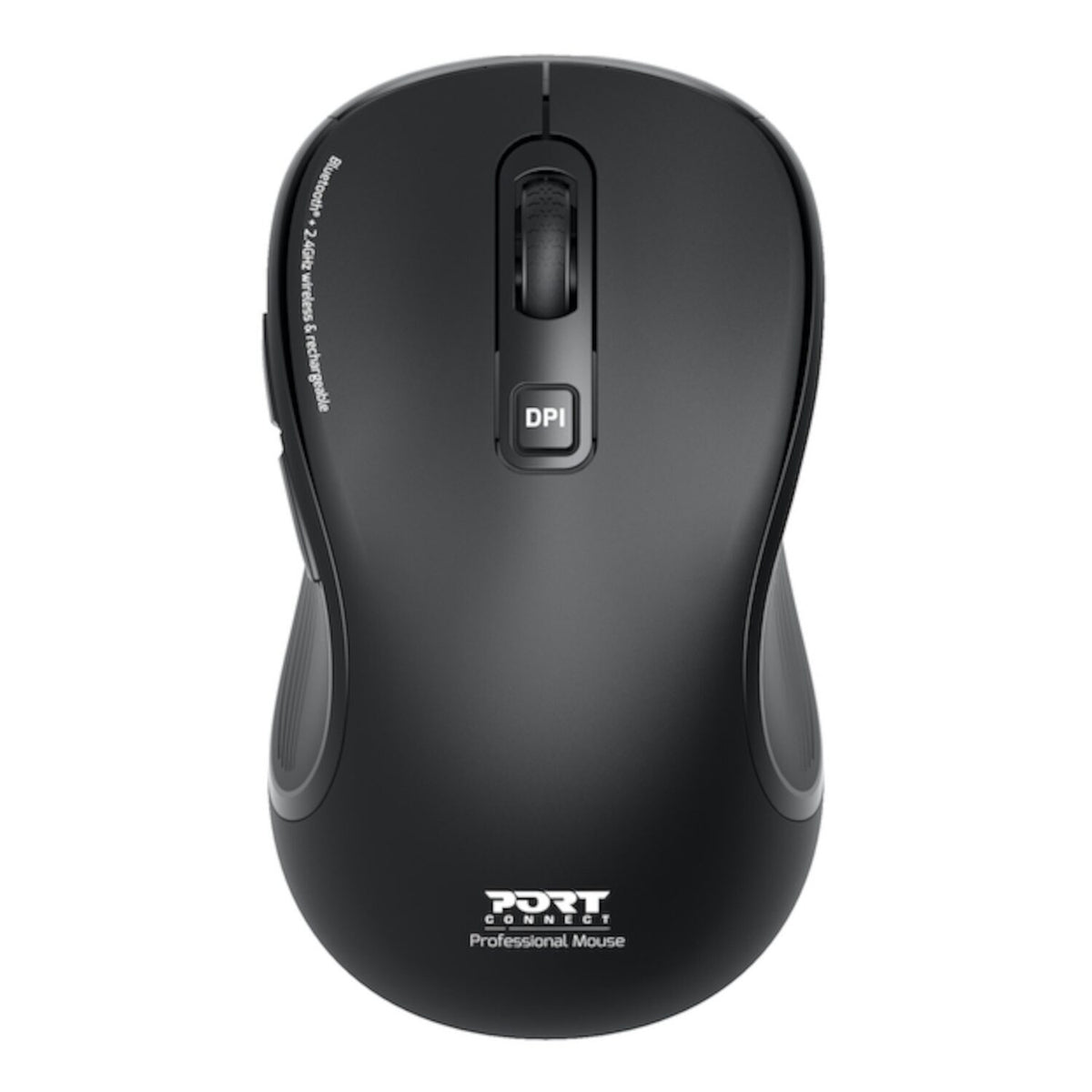 Port Essential Wireless Black Mouse
