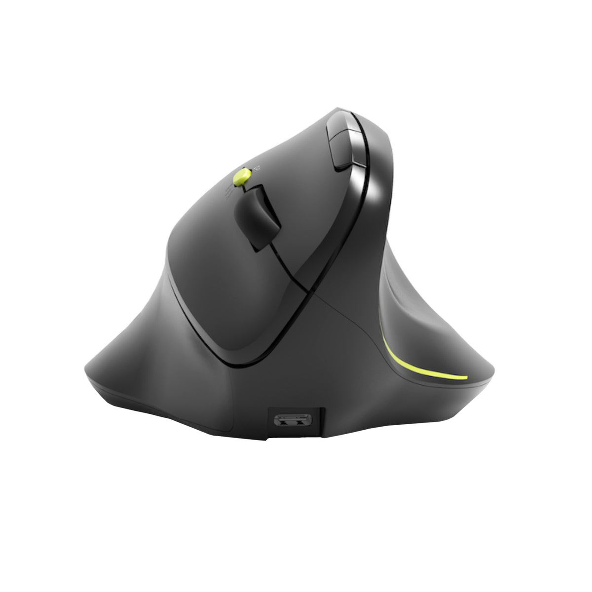 Port Ergo Soft Black 5 Button Wireless Bluetooth Mouse