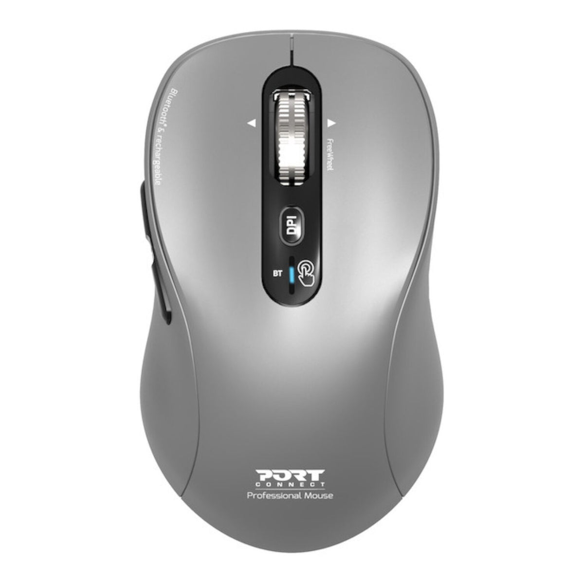 Port Expert Wireless Silver Mouse