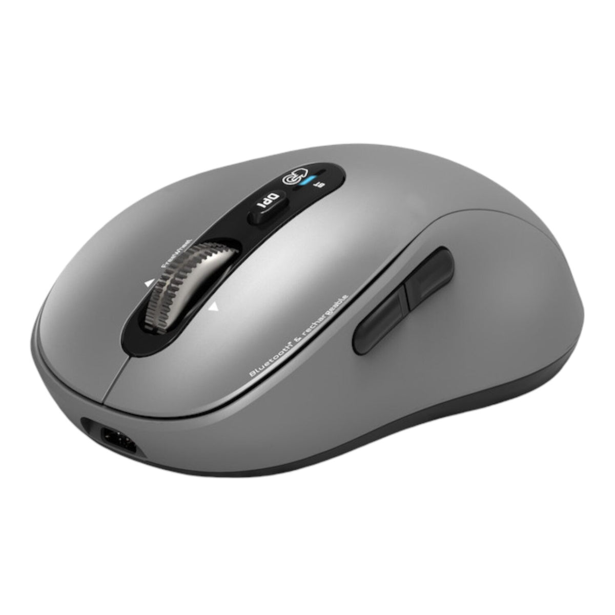 Port Expert Wireless Silver Mouse