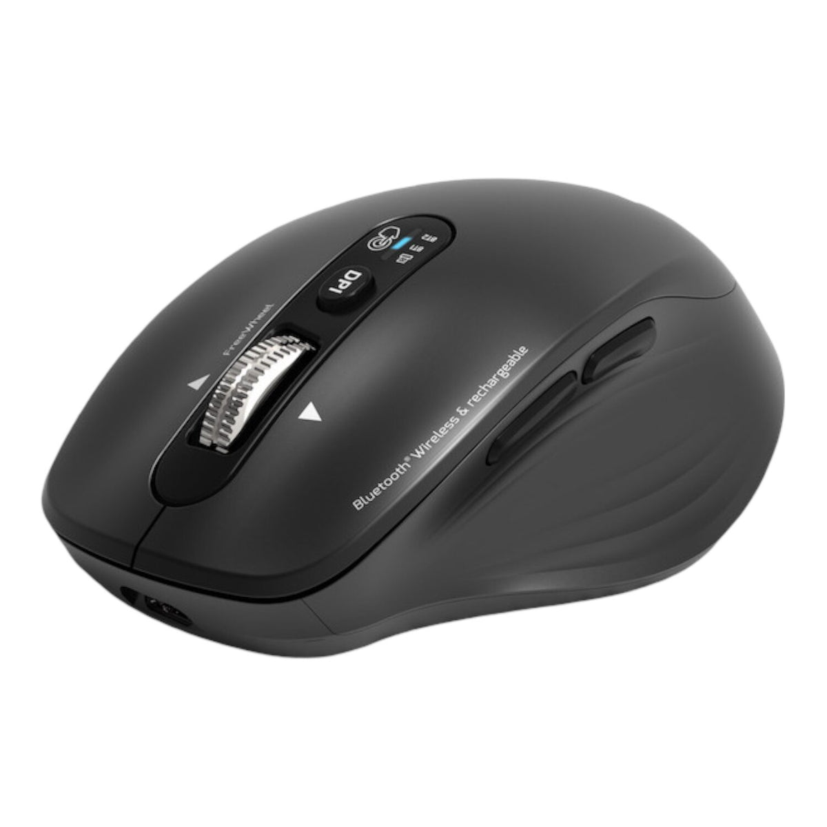 Port Business Wireless Black Mouse
