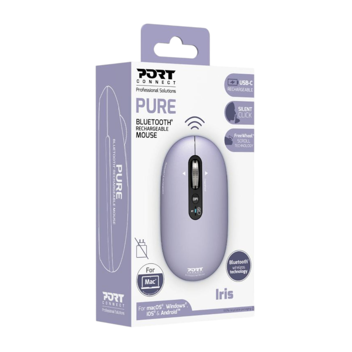 Port Pure MAC Wireless Iris Mouse