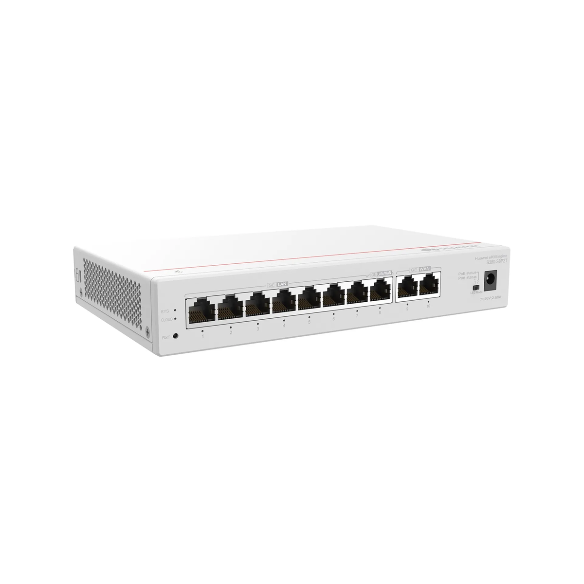Huawei S380 S8P2T 2GE WAN 8GE LAN PoE 124W - iDesign Communications