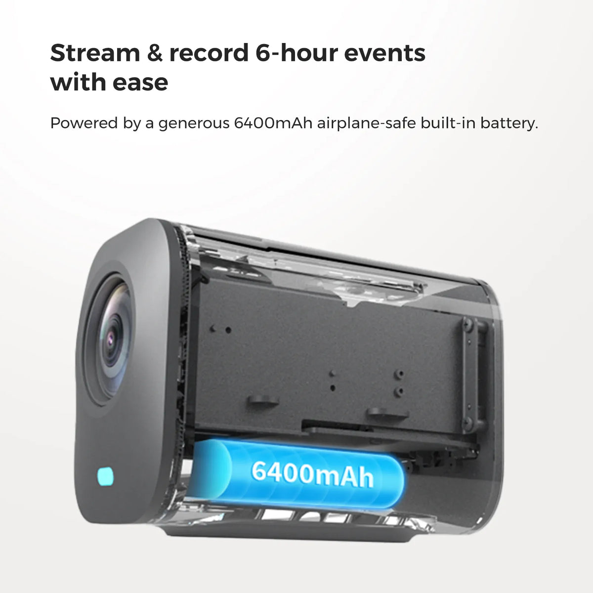 NearStream M46: 4K AI Noise-Canceling Wireless Streaming Camera - iDesign Communications