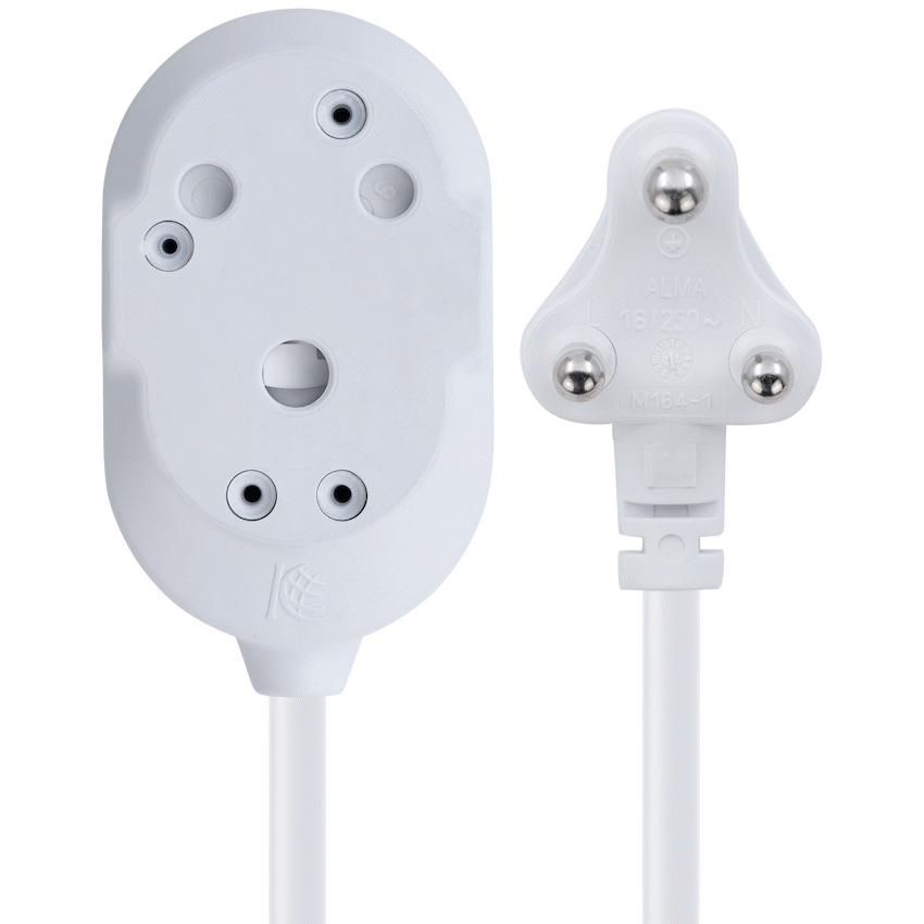 Ellies Back-to-Back Light-Duty Extension Lead - 3m