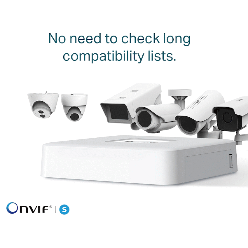 TP-Link VIGI 4-Channel POE+ NVR