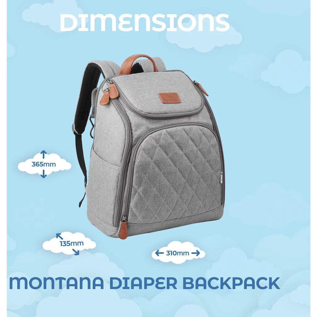 Totes Babe Montana Diaper Backpack