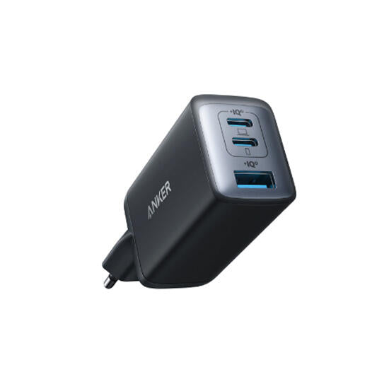 ANKER 735 USB AND 2 TYPE C 65W PD WALL CHARGER BLACK