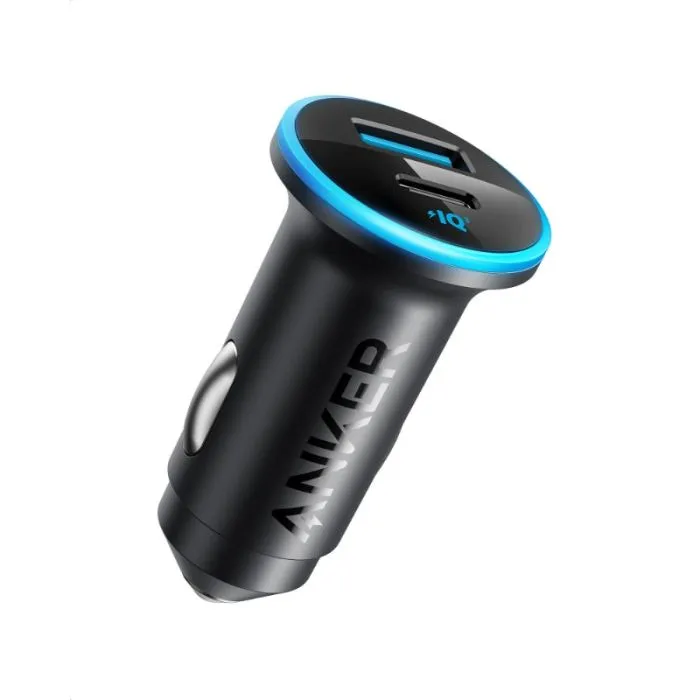 ANKER 2 PORT 52.5W PD CAR CHARGER BLACK