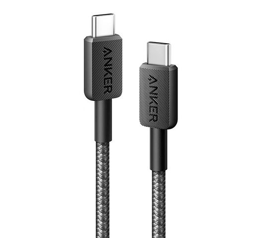 ANKER TYPEC TYPEC BRAIDED CABLE 60W 0.9M BLACK