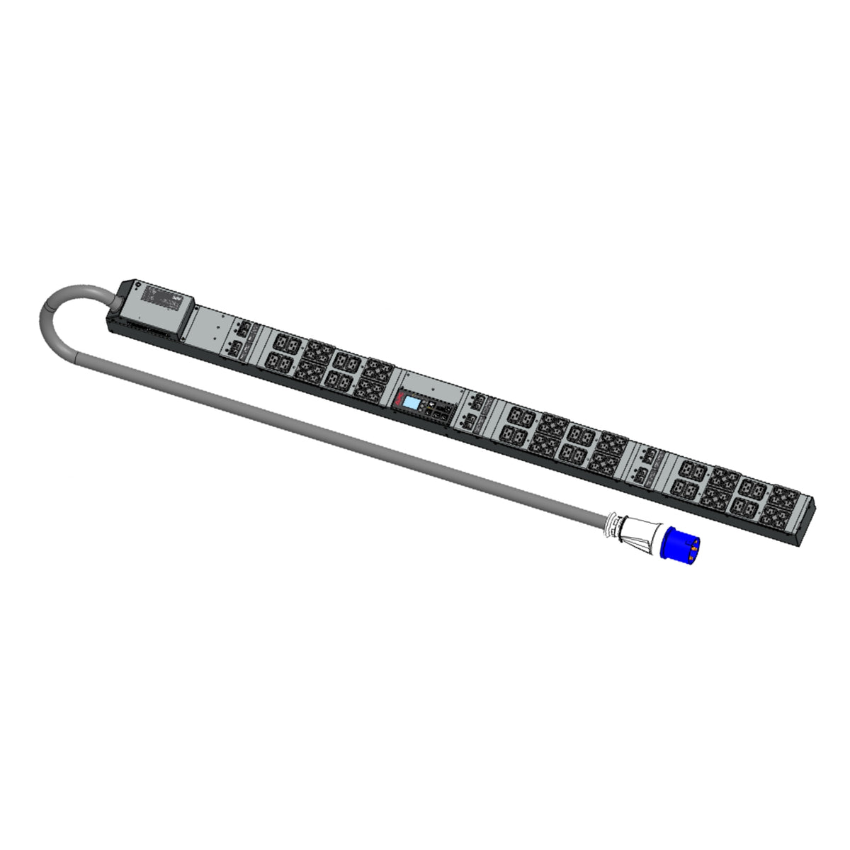 APC RACK PDU 2G FLEX METERED ZEROU 43.5KW 230V (48) C13 & (24) C19 UL-US 60C 3M INPUT BLUE PAINT
