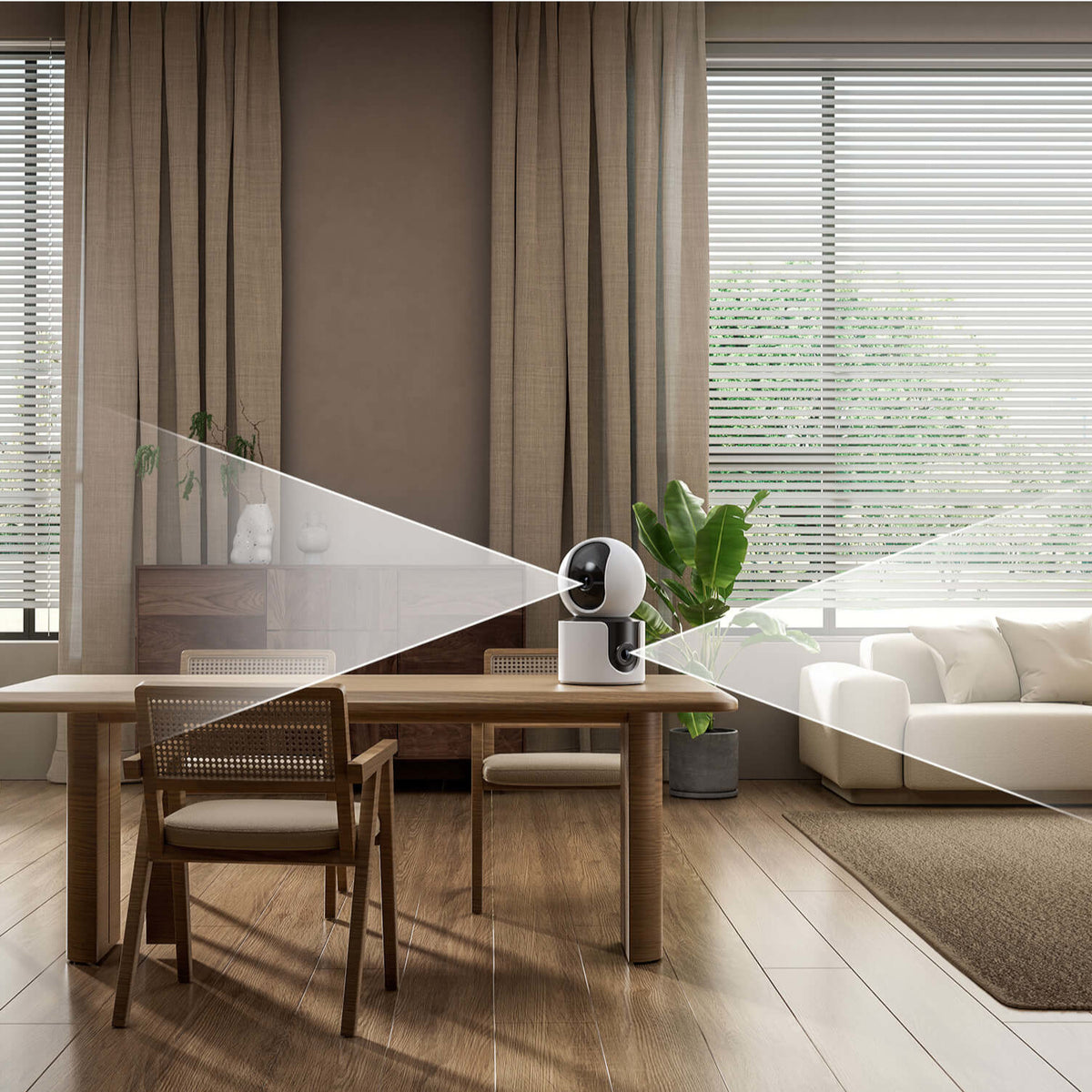 Xiaomi Smart C300 Dual 2K Indoor Wi-Fi Security Camera – White