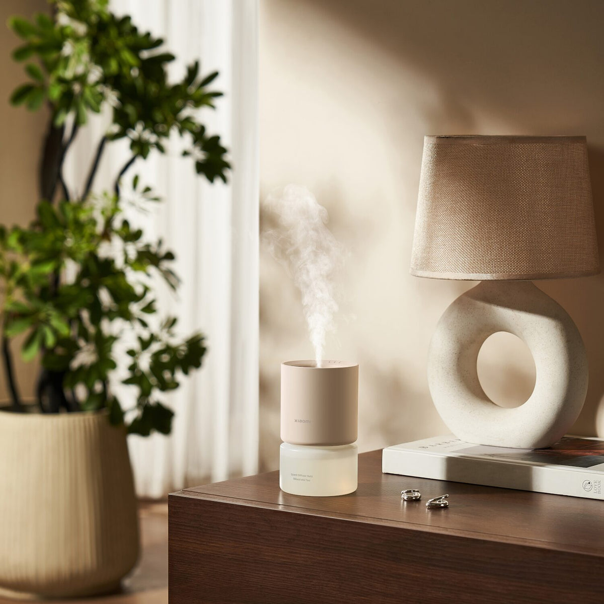 Xiaomi Smart Scent Diffuser (Smart App Control, RGB Ambient Lighting, Motion Sensor, 50-Day Battery)