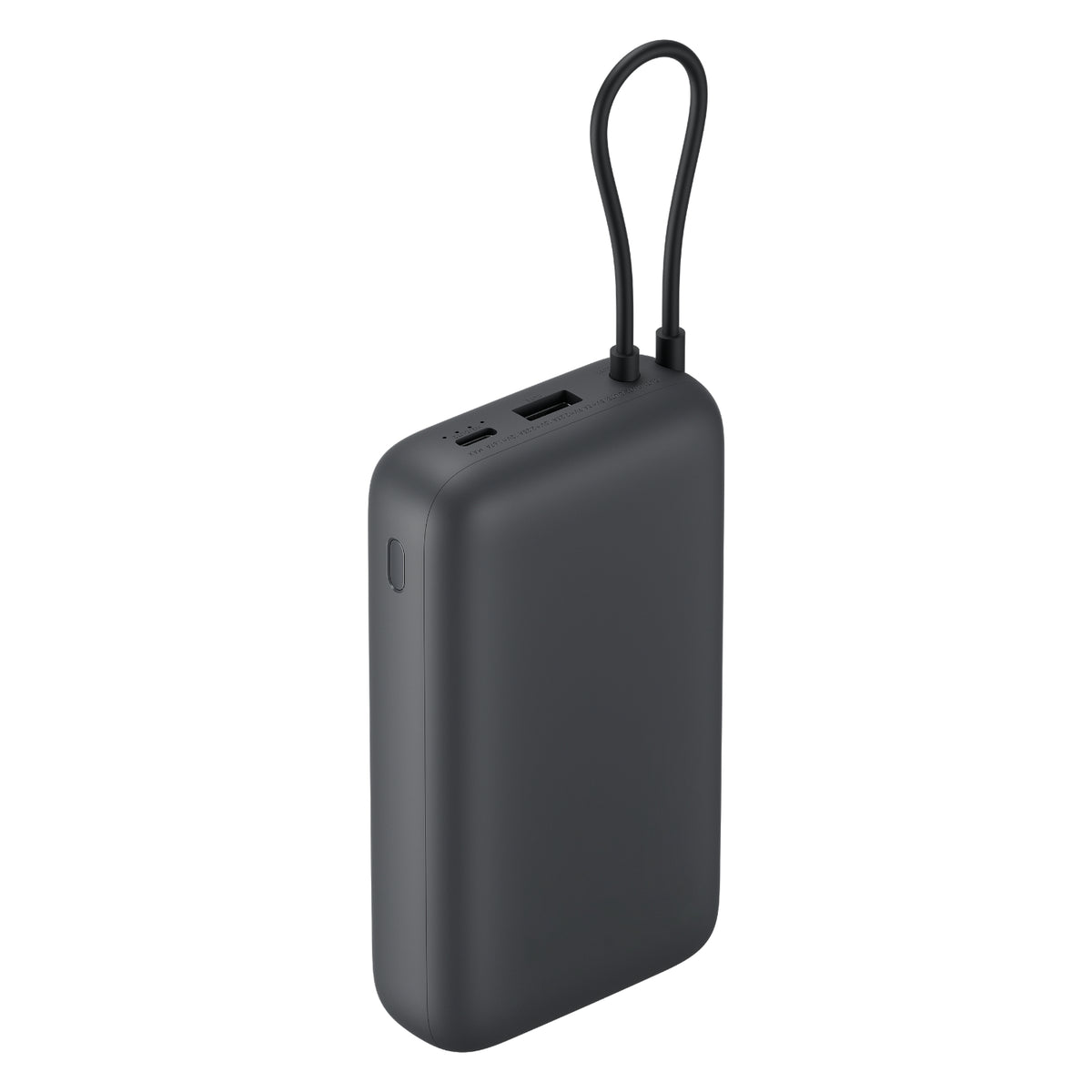 Xiaomi Power Bank 20000mAh (Integrated Cable) - Dark Grey