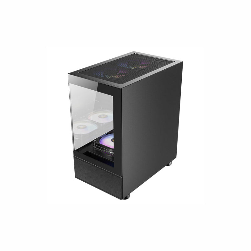 Antec CX200M Elite Micro-ATX | ITX RGB Mini-Tower Gaming Chassis - Black