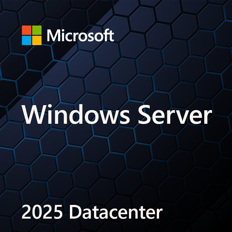 MICROSOFT WINDOWS SEVER DATACENTER 2025 64BIT DSP 24 CORE