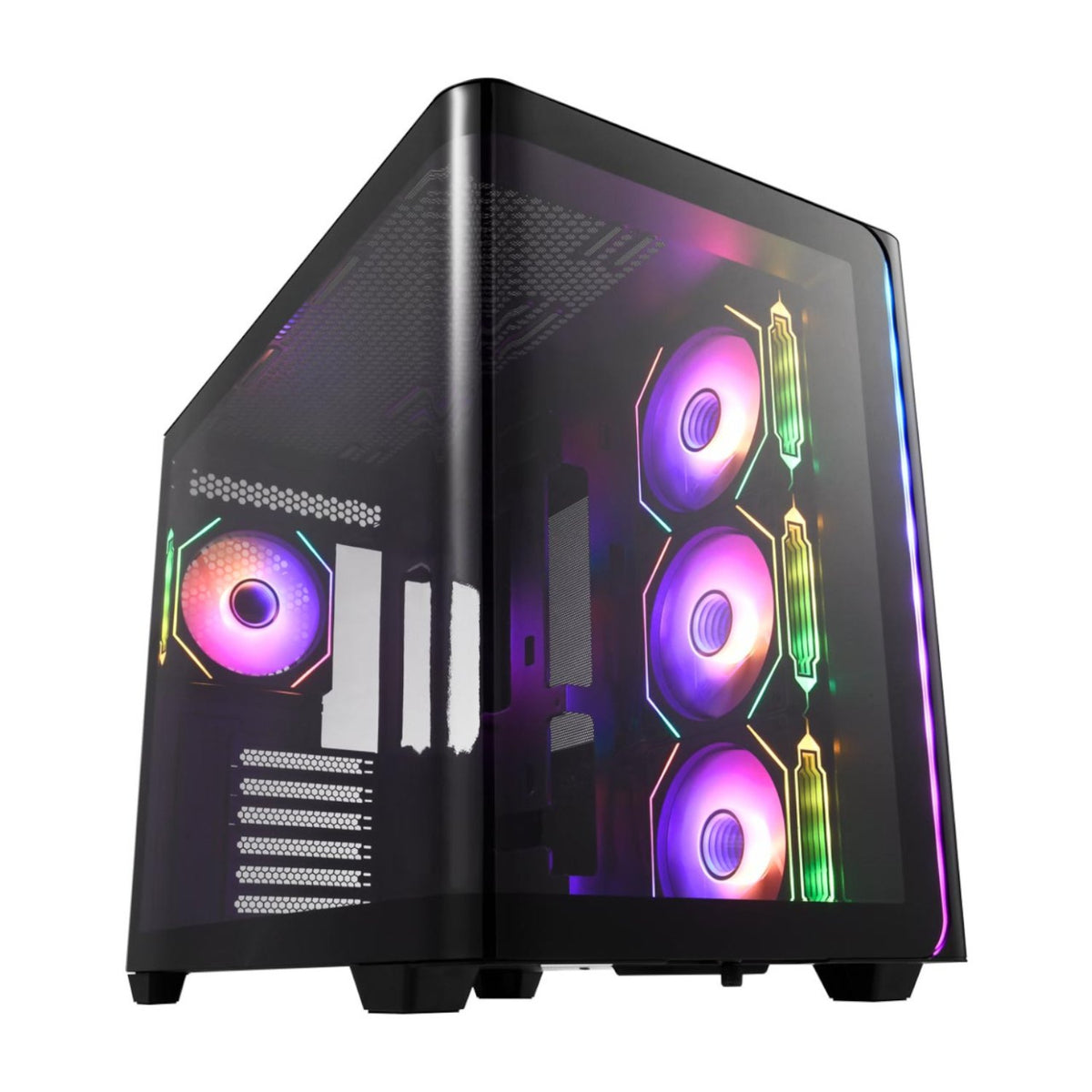 FSP M580 ATX Gaming Chassis and HV Pro 650W Power Supply Bundle