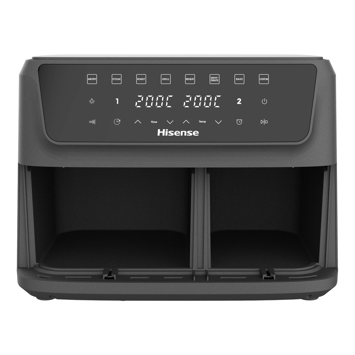 Hisense Air-Fryer, 12L Dual Basket