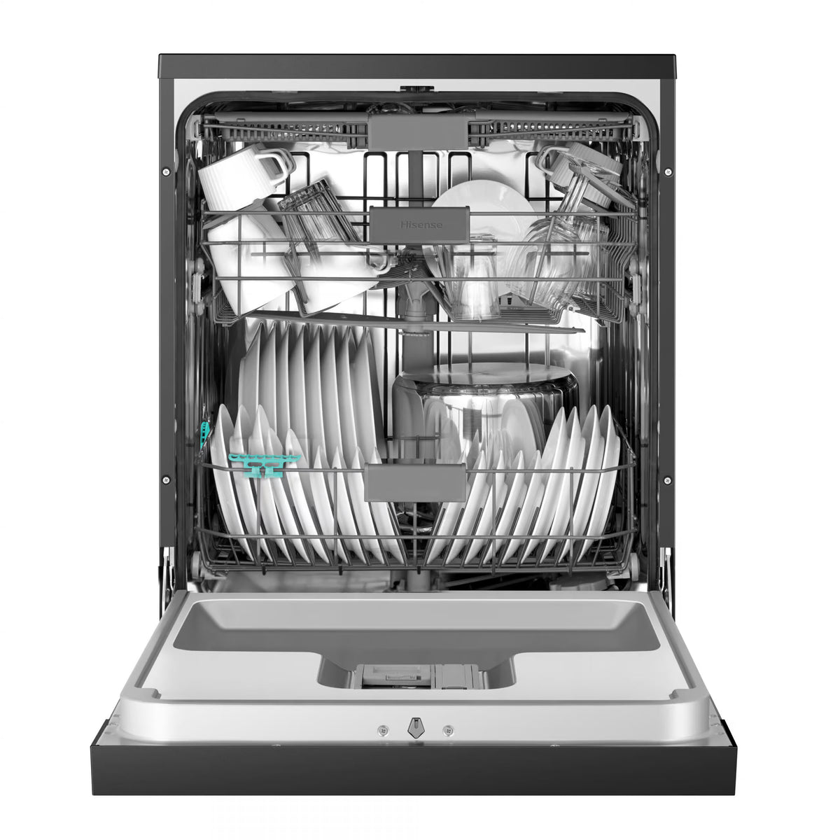 Hisense Dishwasher, 15 Place Black Premi