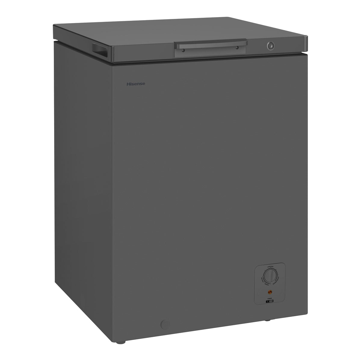 Hisense Freezer, 141L MET GREY CHEST