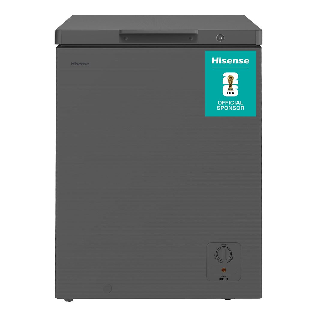 Hisense Freezer, 141L MET GREY CHEST
