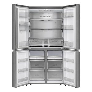 Hisense Fridge, 579L Brush/SS M/D + W/D