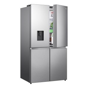 Hisense Fridge, 579L Brush/SS M/D + W/D
