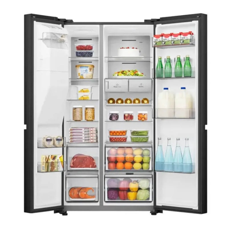 Hisense 601L Side by Side Refrigerator