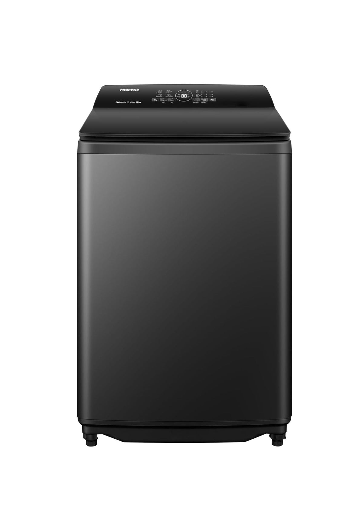Hisense WT3I1723UT | WASH/M, 17KG BLK TOP/LOAD
