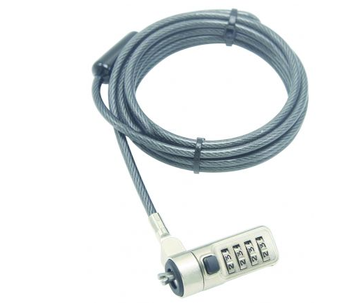 LEGION - 3-IN-1 COMBINATION NOTEBOOK LOCK