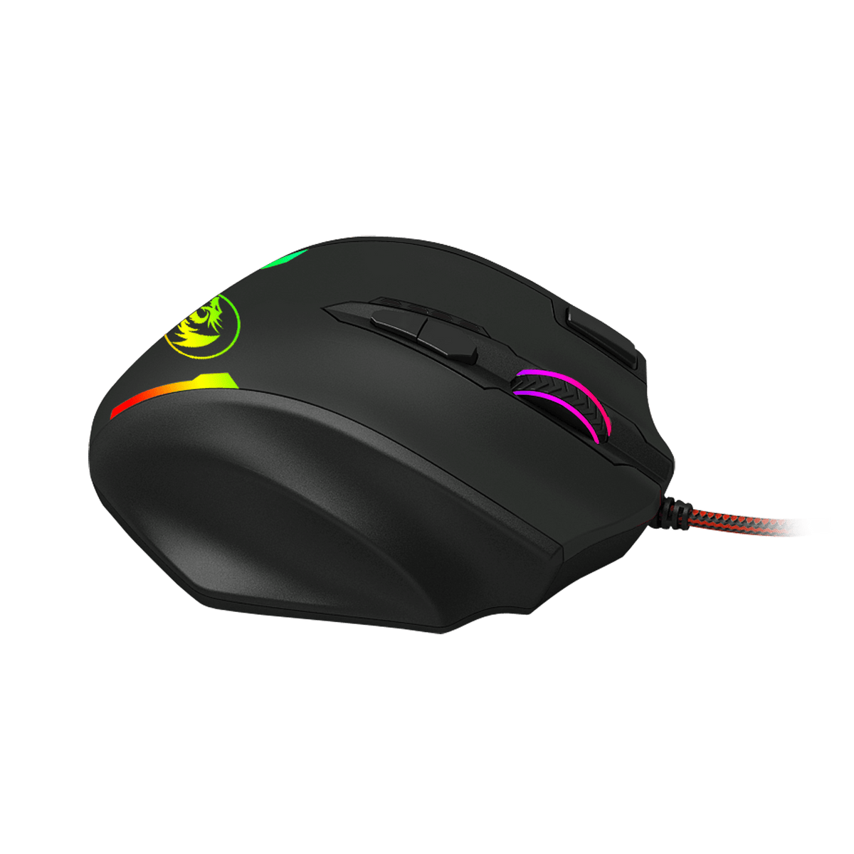 REDRAGON IMPACT 12400DPI MMO Gaming Mouse - Black
