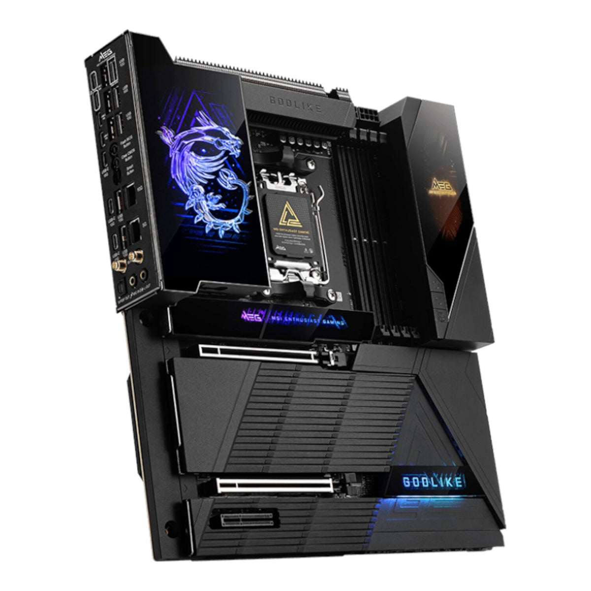 MSI MEG X870E GODLIKE E-ATX AM5 Motherboard with Wi-Fi 7