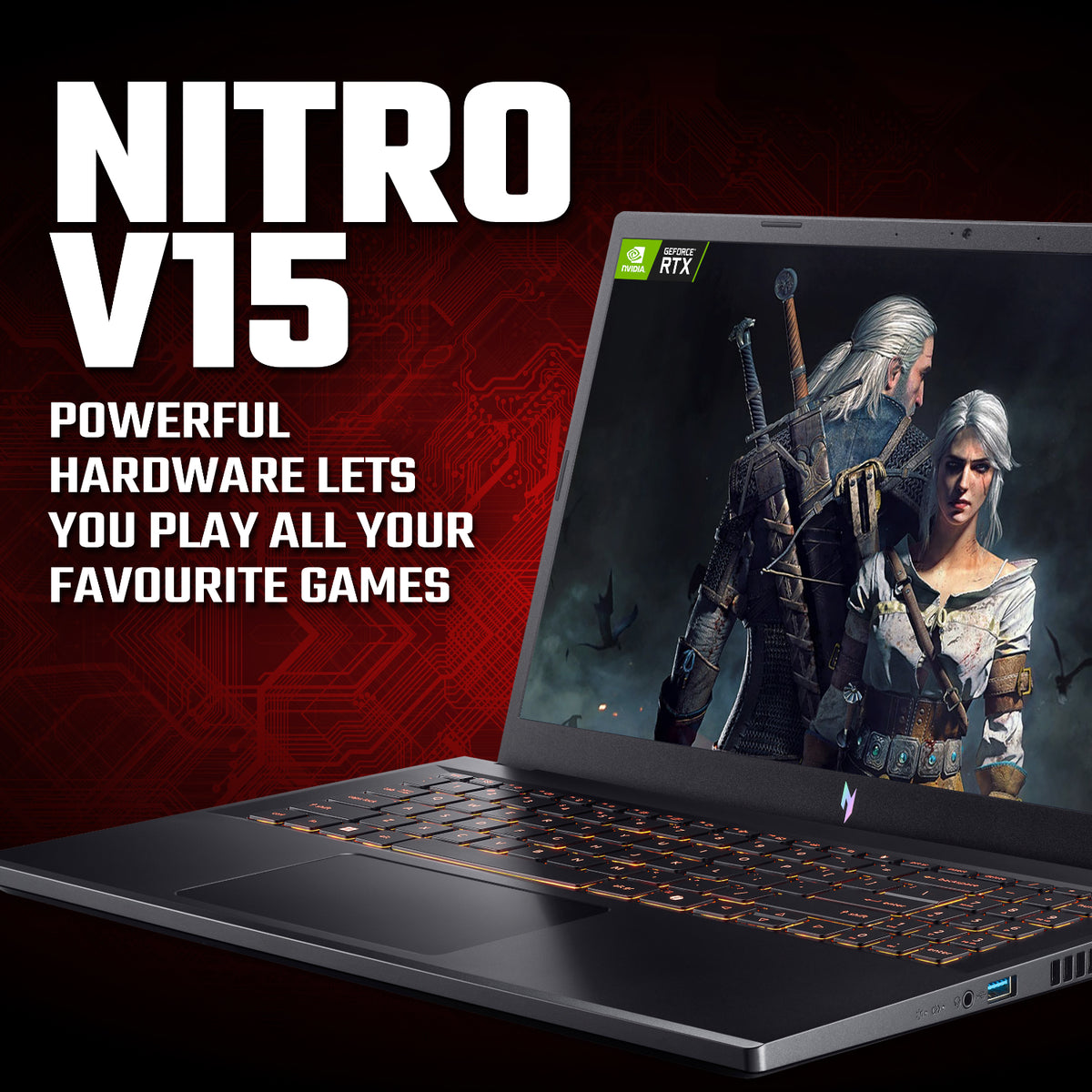 ACER NITRO V 15 CORE 7 240H 15.6IN FHD NOTEBOOK