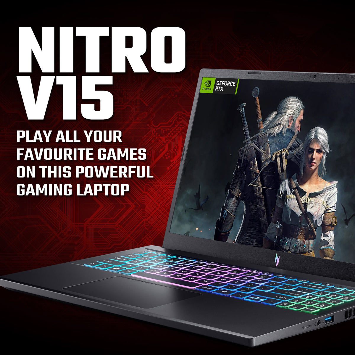 ACER NITRO V 15 R7 170 15.6IN FHD NOTEBOOK