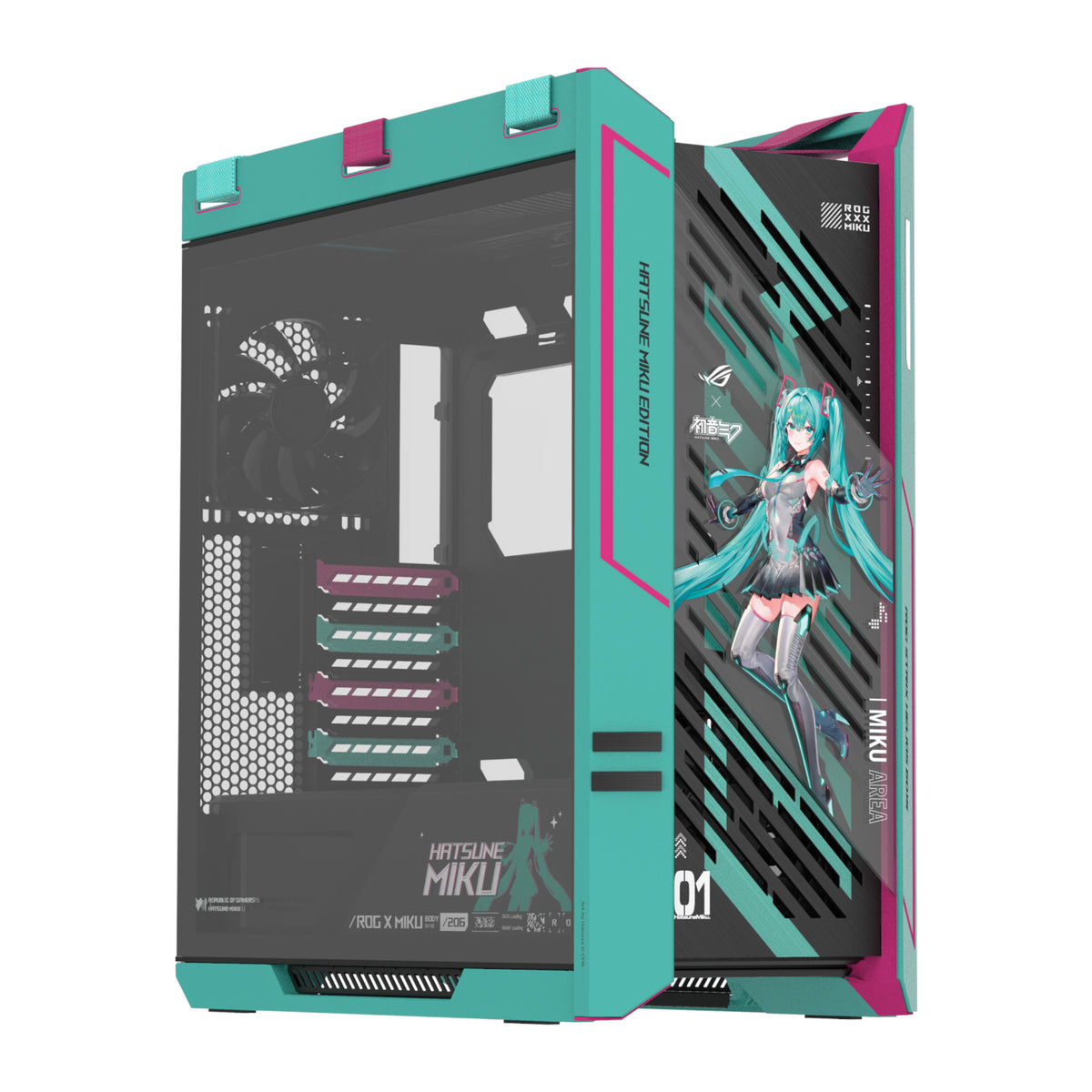PCBuilder Ryzen 7 9800X3D ASUS X MIKU Windows 11 Gaming PC