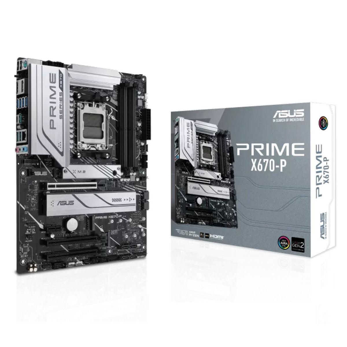 Asus AMD X670-P Ryzen AM5 ATX Prime Motherboard - iDesign Communications