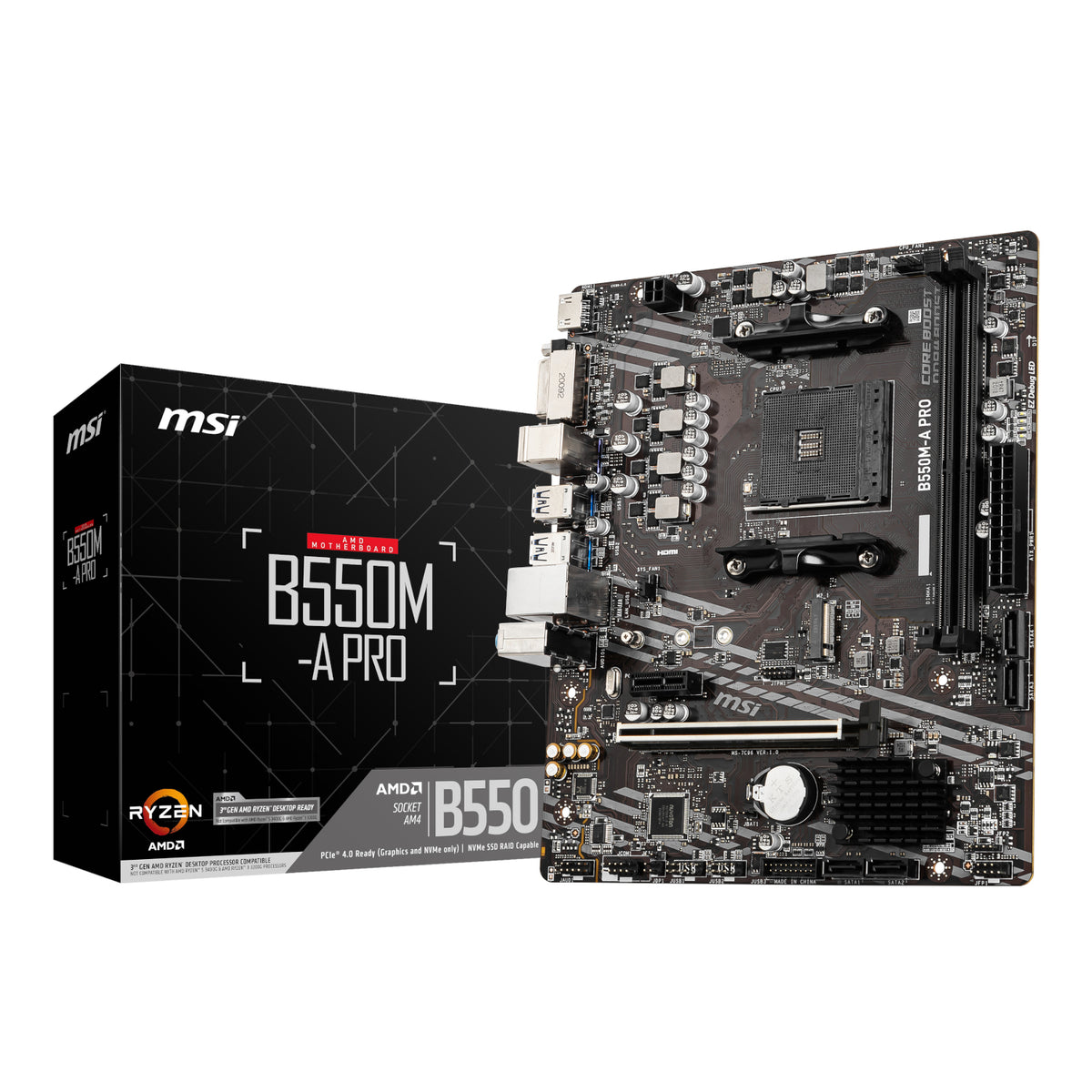 MSI B550M-A Pro AM4 M-ATX Motherboard