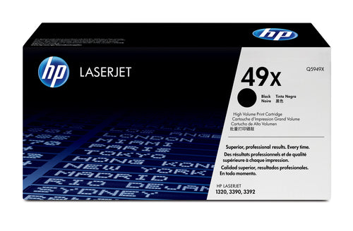 HP 49X HC BLACK TONER CARTRIDGE