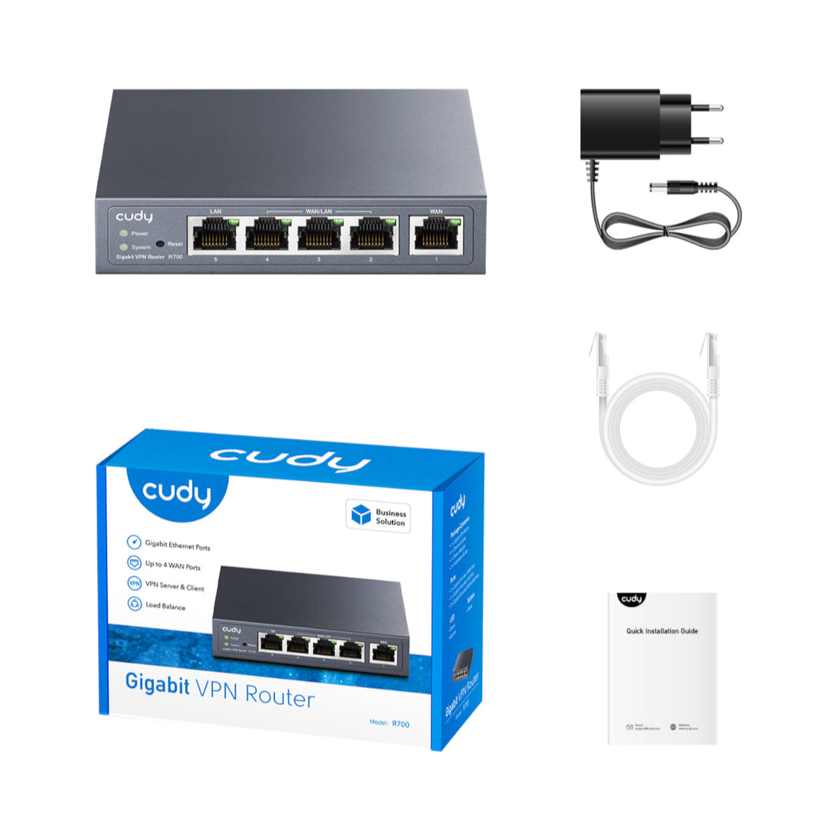 Cudy R700 Gigabit Multi-WAN VPN Router