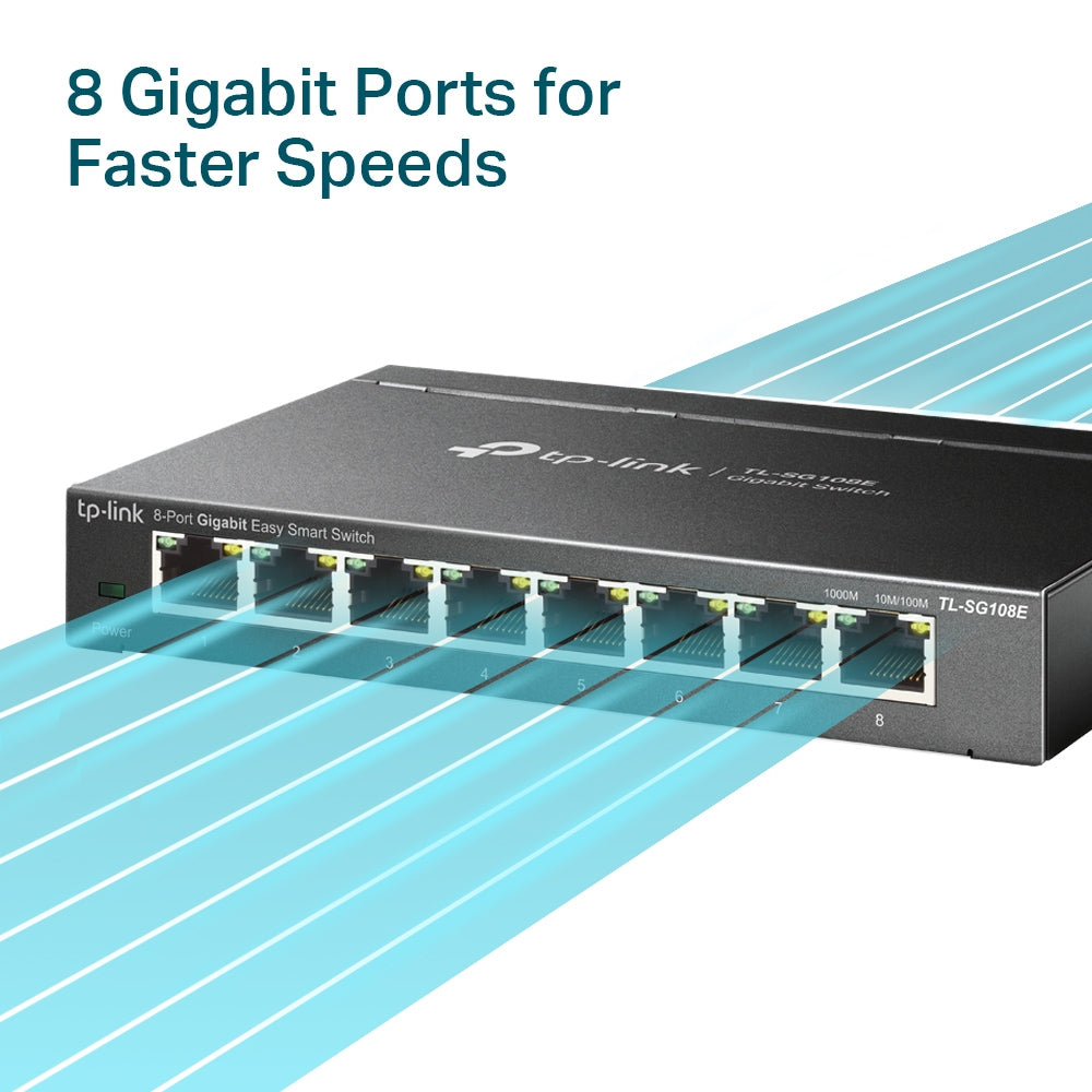 TP-Link 8 Port Gigabit Smart Switch